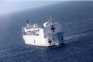 الولايات المتحدة ترسل مستشفى حربيا بحريا إلى أمريكا اللاتينية
