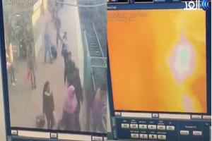 شاهد اللحظات الأولى لحادث قطار محطة مصر برمسيس