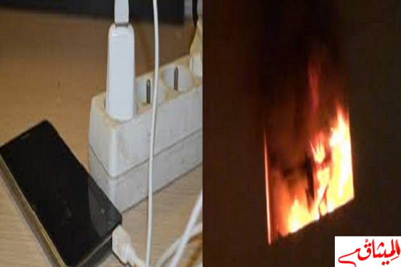 المنستير : بطارية هاتف جوال تتسبب في حريق بشقة