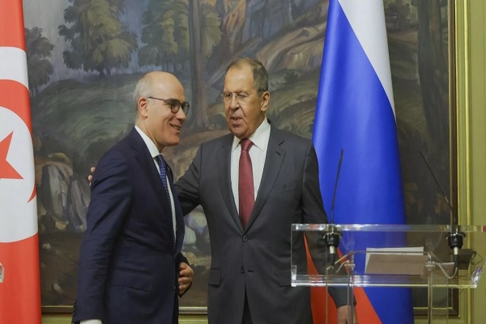 وزير الخارجية: تونس تعتزم تطوير العلاقات مع روسيا في كافة المجالات