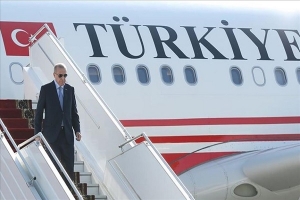 أردوغان يصل الإمارات قادما من قطر