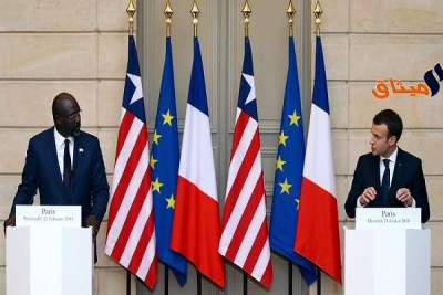 الرئيس الفرنسي يدعو إلى هدنة إنسانية في الغوطة الشرقية بسوريا