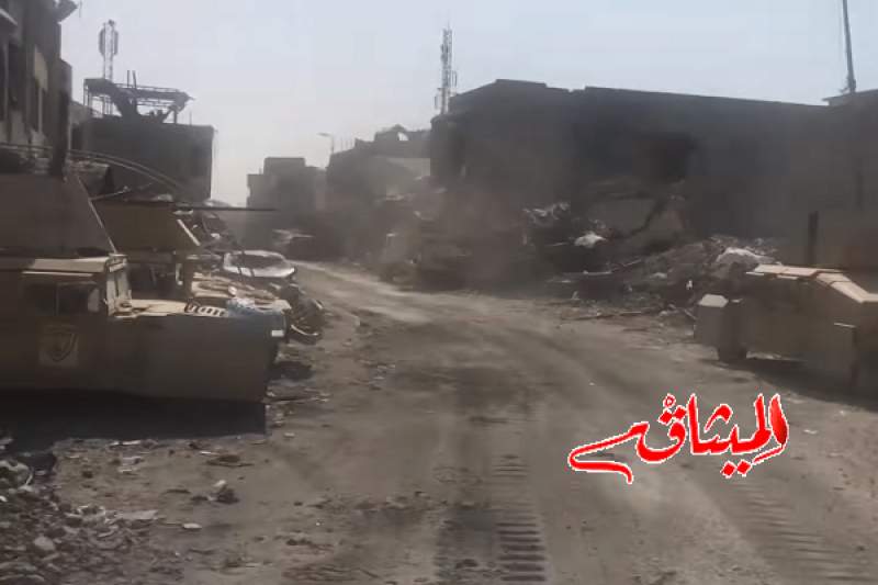 العراق:الجيش يصور مدى الدمار الذي شهدته الموصل