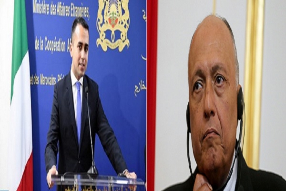 وزيري الخارجية المصري والإيطالي يُحذران من خطورة مذكرة التفاهم بين أنقرة والوفاق