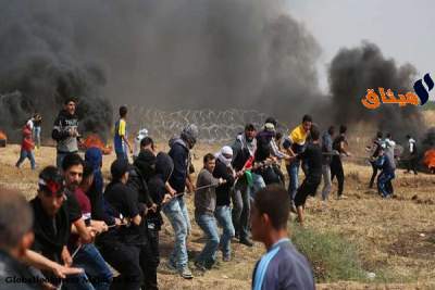 وفاة طفل فلسطيني متأثرا بجروحه في غزة