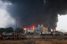 الجيش الصهيوني يُعلن عن استهداف مواقع لأنصار الله في ميناء الحديدة