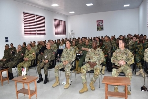 قاعدة بوفيشة العسكرية...افتتاح التمرين العسكري المشترك الأسد الأفريقي