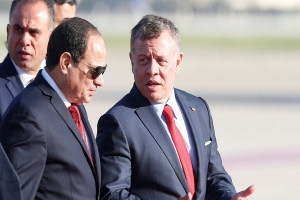الرئاسة المصرية تكشف تفاصيل اللقاء بين السيسي والملك عبد الله الثاني