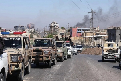 بدء انسحاب الجيش السوري من السويداء