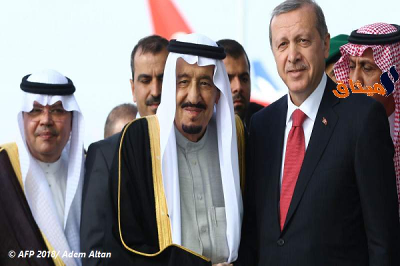 في مكالمة هاتفية:أردوغان والملك سلمان يؤكدان ضرورة الحفاظ على وحدة التراب السوري