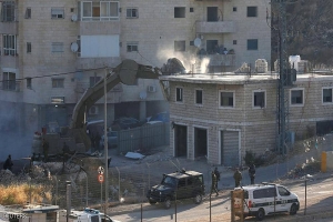 قوات الاحتلال تهدم منازل فلسطينية في صور باهر جنوبي القدس