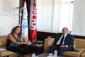 ماجول ومديرة مكتب منظمة العمل الدولية يبحثان سُبل الدفع بالحوار لاجتماعي في تونس