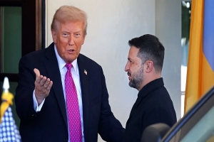 زيلينسكي يعلن اعتزامه القيام بزيارة وشيكة لترامب