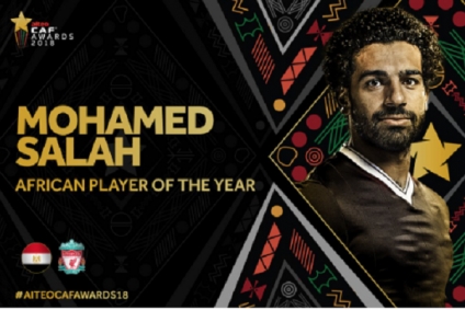 محمد صلاح أفضل لاعب في افريقيا