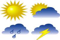 طقس اليوم:سحب مع أمطار متفرقة بعد الظهر