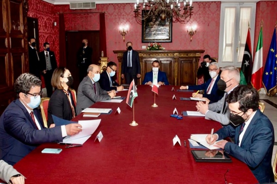 وزير الدفاع الإيطالي: سنعزز التعاون العسكري مع ليبيا