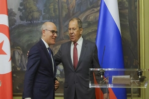 وزير الخارجية الروسي في زيارة عمل إلى تونس