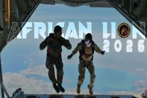 الجيش الوطني يشارك في التمرين العسكري المشترك "الأسد الإفريقي 2026"