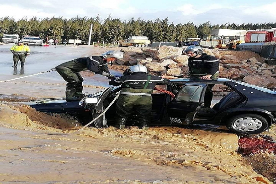 جندوبة :الحماية المدنية تنتشل جثة إمرأة جرفها وادي بجر