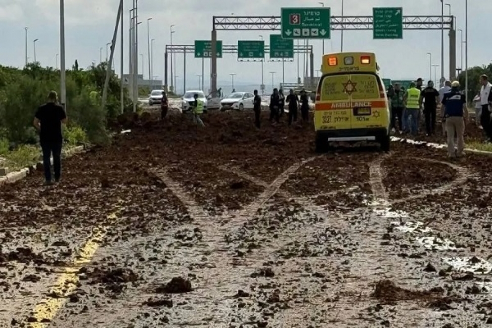 سقوط صاروخ أُطلق من اليمن في محيط مطار بن غوريون بتل أبيب