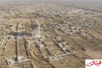تصوير جوي لمدينة دوما قبل انطلاق عملية للجيش السوري