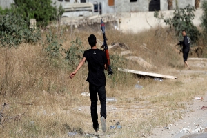 مسلحون يشنون هجوما على بلدة جنوب ليبيا