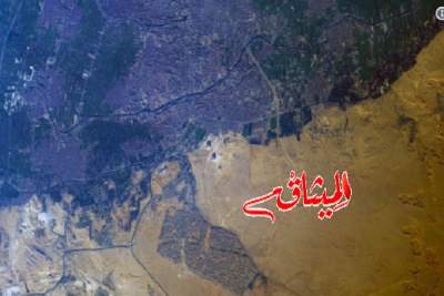 بعد مكة المكرمة:صورة لمصر من الفضاء(صورة)