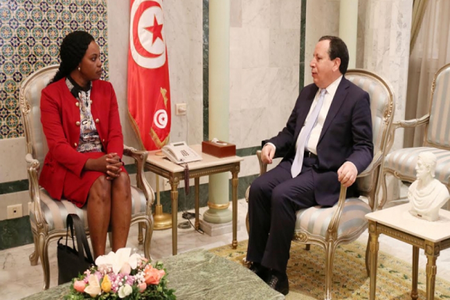 وزير الخارجية يستقبل القائمة بالأعمال بسفارة الكوت ديفوار بتونس