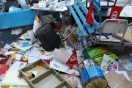 مجهولون يخربون  عدد من أقسام مدرسة إبتدائية بالمكنين