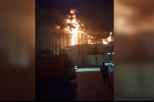 مصر...إصابة العشرات في حريق التهم مديرية أمن الإسماعيلية