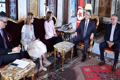 رئيس مجلس نواب الشعب يستقبل رئيسة مكتب مجلس أوروبا بتونس