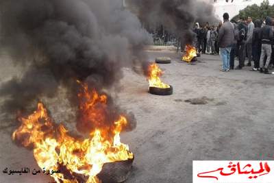 سيدي بوزيد:تحركات احتجاجية في منزل بوزيان والمكناسي