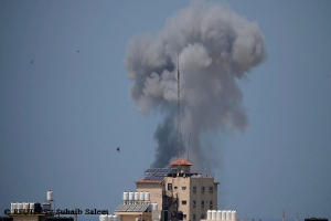 استشهاد  طفلين وإصابة 15 فلسطينيا إثر قصف للإحتلال على غزة 