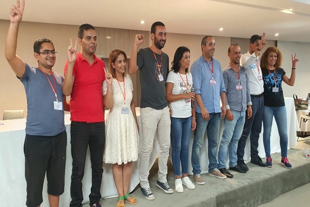 توزيع المهام بين أعضاء المكتب التنفيذي المنتحب لنقابة الصحفيين التونسيين