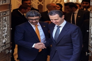 بشار الأسد يستقبل وزير الخارجيّة الإماراتي