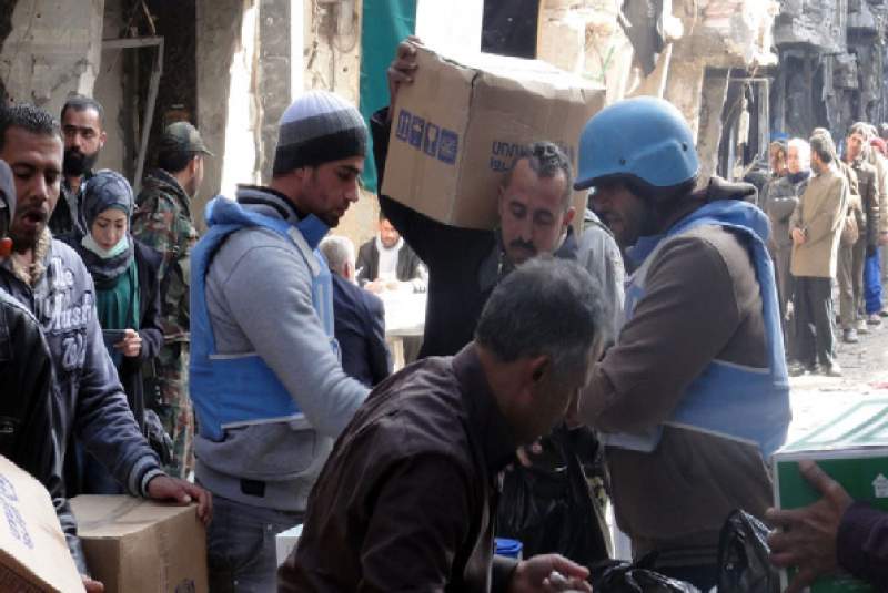 سعي أممي لإسقاط مساعدات جوا في منطقة  دير الزور المحاصرة بسوريا   