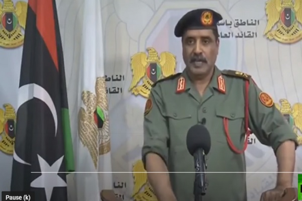 المسماري: قوات &quot;الجيش الليبي&quot; تعرضت للقصف من قبل الأتراك أثناء تراجعها عن طرابلس