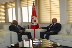 وزير الفلاحة يلتقي رئيس الاتحاد التونسي للفلاحة