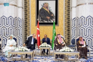 مرفوقا بعدد من الوزراء...أردوغان في زيارة رسمية للسعودية