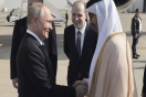 الرئيس الروسي يصل إلى الإمارات في زيارة عمل