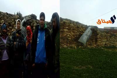 فيديو و صور:أهالي منطقة"الجنايدية" يستغثون..منطقتنا منسية و معزولة..نحن"ميتون"على قيد الحياة