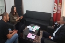 نور الدين الطبوبي يستقبل أعضاء من النقابة الأساسية لإذاعة شمس آف آم
