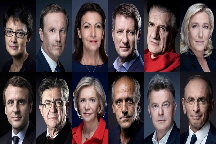 12 مرشحا للانتخابات الرئاسية الفرنسية