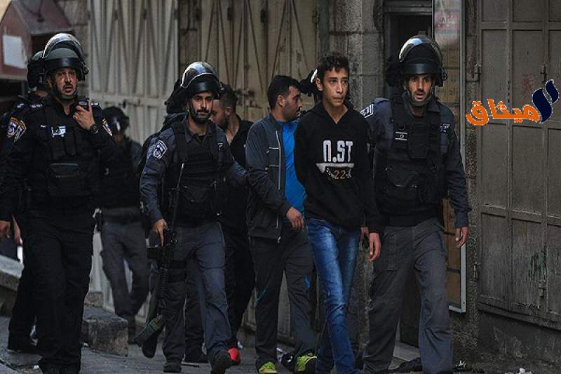 قوات الاحتلال تعتقل 14 فلسطينيا في الضفة الغربية