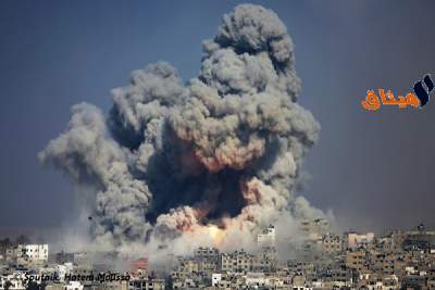 قوات الاحتلال تشن غارات جوية على شرق مدينة رفح جنوبي قطاع غزة
