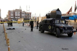 قتلى وجرحى بتفجير استهدف حاجزا للجيش العراقي في قضاء القائم بالأنبار