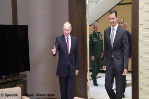 الكرملين: بوتين والأسد اتفقا على مواصلة التنسيق المشترك