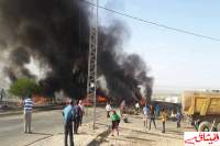 القصرين:وفاة 6 أشخاص وإصابة 50 آخرين بحروق في حادث إصطدام شاحنة بحافلة
