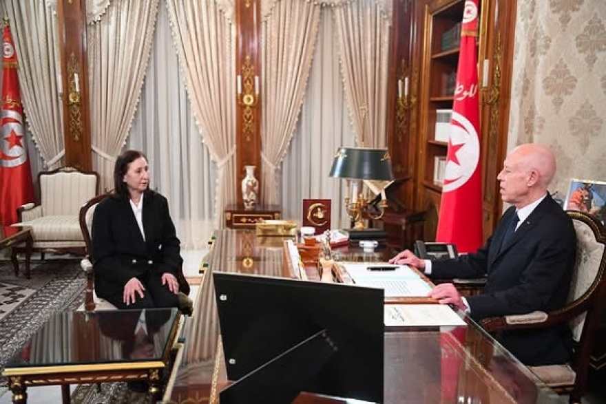 سارة الزعفراني الزنزري تخلف كمال المدوري بقرار من رئيس الجمهورية