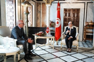 بودن تبحث مع سفير الاتحاد الأوروبي بتونس ملفات التعاون بين تونس و الاتحاد